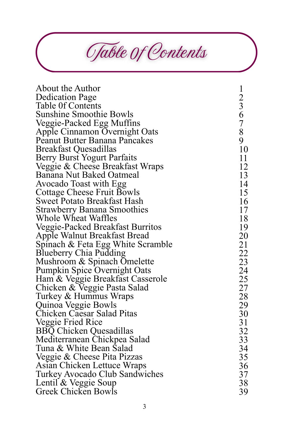 Table Of Contents (Table of contents)